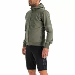 Sportful Giara Hoodie Herren Oliv -Günstiges Fahrradjacken Geschäft sportful giara hoodie men beetle 3