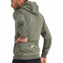Sportful Giara Hoodie Herren Oliv -Günstiges Fahrradjacken Geschäft sportful giara hoodie men beetle 6