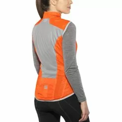 Sportful Hot Pack Easylight Weste Damen Orange -Günstiges Fahrradjacken Geschäft sportful hot pack easylight vest women orange sdr 2