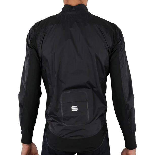 Sportful Hot Pack No Rain Jacke Herren Schwarz 4 Sportful Hot Pack No Rain Jacke Herren Schwarz – Bild 4
