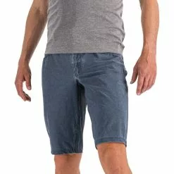 Sportful Indigo Giara Überhose Herren Blau -Günstiges Fahrradjacken Geschäft sportful indigo giara overshorts men blue denim delave 6
