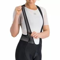 Sportful Neo Trägershorts Damen Schwarz -Günstiges Fahrradjacken Geschäft sportful neo bibshorts women black white 3