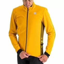 Sportful Neo Softshell Jacke Herren Orange -Günstiges Fahrradjacken Geschäft sportful neo softshell jacket men dark gold 5