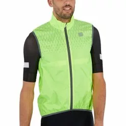 Sportful Reflex Weste Herren Gelb -Günstiges Fahrradjacken Geschäft sportful reflex vest men yellow fluo 5