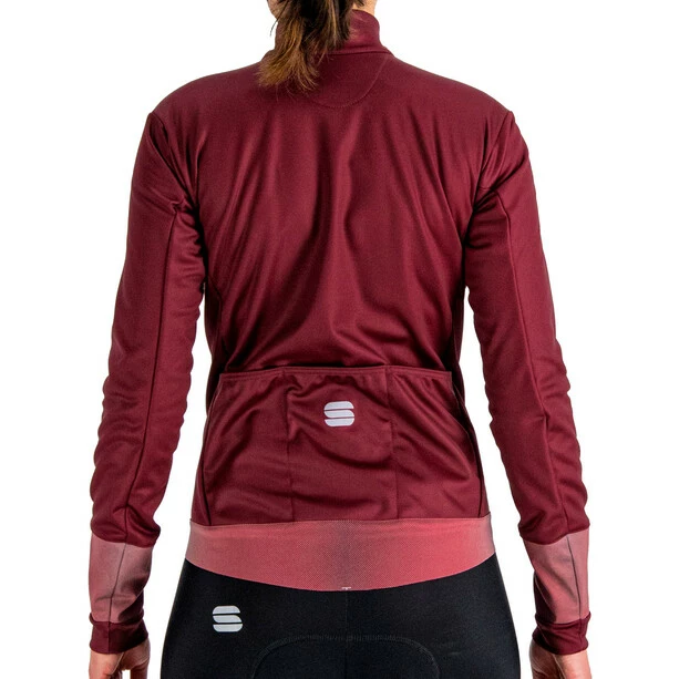 Sportful Super Jacke Damen Rot 2 Sportful Super Jacke Damen Rot – Bild 2