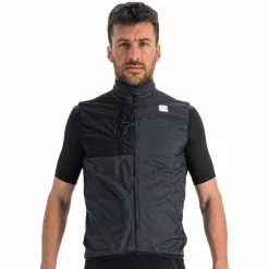 Sportful Supergiara Layer Weste Herren Schwarz