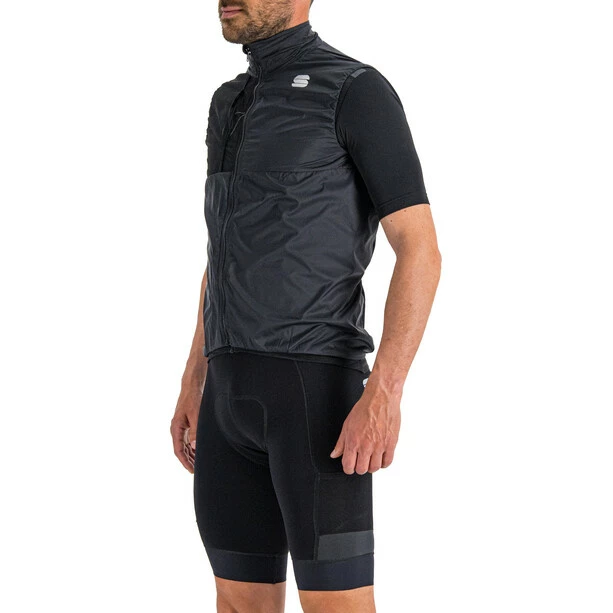 Sportful Supergiara Layer Weste Herren Schwarz 3 Sportful Supergiara Layer Weste Herren Schwarz – Bild 3