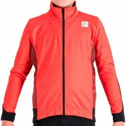 Sportful Team Junior Jacke Kinder Rot/schwarz