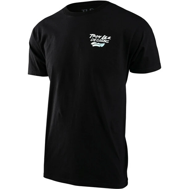 Troy Lee Designs Feathers T-Shirt Herren Schwarz 1 Troy Lee Designs Feathers T-Shirt Herren Schwarz