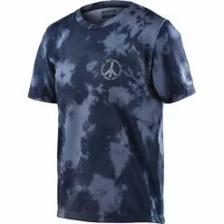 Troy Lee Designs Flowline Kurzarm Trikot Kinder Blau