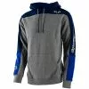 Troy Lee Designs Holeshot Hoodie Herren Grau/blau