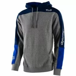 Troy Lee Designs Holeshot Hoodie Herren Grau/blau
