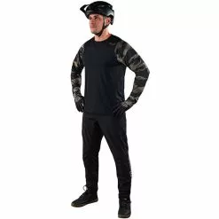 Troy Lee Designs Skyline Hose Herren Schwarz -Günstiges Fahrradjacken Geschäft troy lee designs skyline pants men signature black 3
