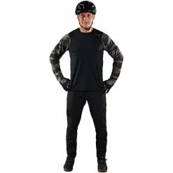 Troy Lee Designs Skyline Hose Herren Schwarz -Günstiges Fahrradjacken Geschäft troy lee designs skyline pants men signature black 5