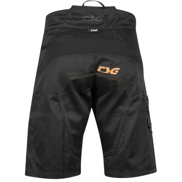 TSG Worx Shorts Schwarz/orange 2 TSG Worx Shorts Schwarz/orange – Bild 2