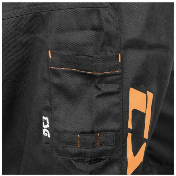 TSG Worx Shorts Schwarz/orange 5 TSG Worx Shorts Schwarz/orange – Bild 5