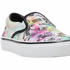 Vans Skate Slip-On Shroom Doom Schuhe Herren Bunt -Günstiges Fahrradjacken Geschäft vans skate slip on shroom doom shoes men multicoloured white 5