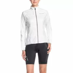 VAUDE Air III Jacke Damen Weiß -Günstiges Fahrradjacken Geschäft vaude air iii jacket damen white uni 3