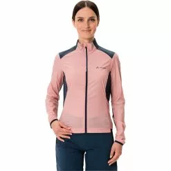 VAUDE Air Pro Jacke Damen Pink -Günstiges Fahrradjacken Geschäft vaude air pro jacket women peach 3