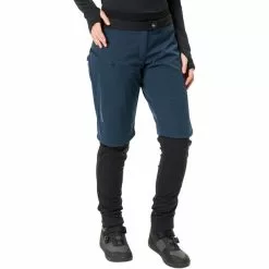 VAUDE All Year Moab 3in1 Hose Ohne SC Damen Schwarz/petrol -Günstiges Fahrradjacken Geschäft vaude all year moab 3in1 pants w o sc women dark sea 3