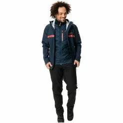 VAUDE All Year Moab 3in1 Regenjacke Herren Blau -Günstiges Fahrradjacken Geschäft vaude all year moab 3in1 rain jacket men dark sea uni 4