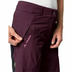 VAUDE Altissimo II Shorts Damen Rot -Günstiges Fahrradjacken Geschäft vaude altissimo ii shorts women cassis 6