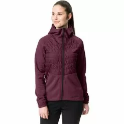 VAUDE Comyou Fleecejacke Damen Rot 8 VAUDE Comyou Fleecejacke Damen Rot -Günstiges Fahrradjacken Geschäft vaude comyou fleece jacket women cassis 3