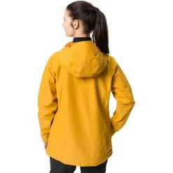 VAUDE Comyou Pro Regenjacke Damen Gelb 9 VAUDE Comyou Pro Regenjacke Damen Gelb -Günstiges Fahrradjacken Geschäft vaude comyou pro rain jacket women burnt yellow 4