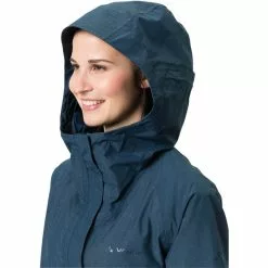 VAUDE Comyou Pro Regenjacke Damen Blau -Günstiges Fahrradjacken Geschäft vaude comyou pro rain jacket women dark sea 5