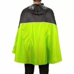 VAUDE Covero II Poncho Grün/gelb -Günstiges Fahrradjacken Geschäft vaude covero ii poncho unisex lemon 3