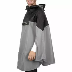 VAUDE Covero II Poncho Grau 8 VAUDE Covero II Poncho Grau -Günstiges Fahrradjacken Geschäft vaude covero ii poncho unisex lightgrey 2