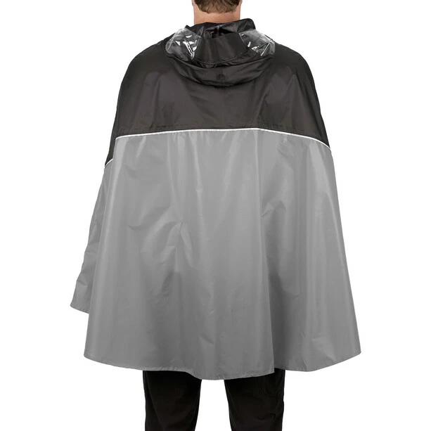 VAUDE Covero II Poncho Grau 4 VAUDE Covero II Poncho Grau – Bild 4