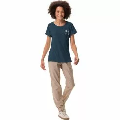 VAUDE Cyclist 2 T-Shirt Damen Blau -Günstiges Fahrradjacken Geschäft vaude cyclist 2 t shirt women dark sea 5