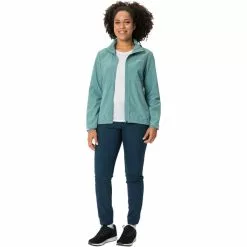 VAUDE Cyclist Air Jacke Damen Petrol -Günstiges Fahrradjacken Geschäft vaude cyclist air jacket women dusty moss 5