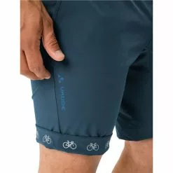 VAUDE Cyclist Shorts Herren Blau -Günstiges Fahrradjacken Geschäft vaude cyclist shorts men dark sea 5