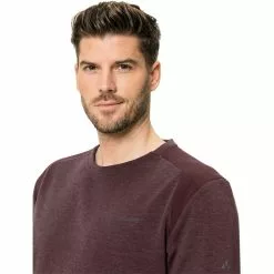 VAUDE Cyclist Pullover Herren Rot -Günstiges Fahrradjacken Geschäft vaude cyclist sweater men dark oak 5