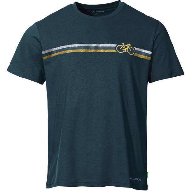VAUDE Cyclist V T-Shirt Herren Blau 1 VAUDE Cyclist V T-Shirt Herren Blau