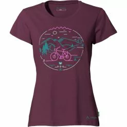 VAUDE Cyclist V T-Shirt Damen Lila