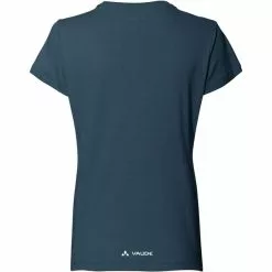 VAUDE Cyclist V T-Shirt Damen Blau -Günstiges Fahrradjacken Geschäft vaude cyclist v t shirt women dark sea uni 2