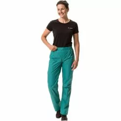 VAUDE Drop II Hose Damen Türkis -Günstiges Fahrradjacken Geschäft vaude drop ii pants women wave 5