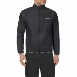 VAUDE Drop III Jacke Herren Schwarz 6 VAUDE Drop III Jacke Herren Schwarz -Günstiges Fahrradjacken Geschäft vaude drop iii jacket men black uni 3