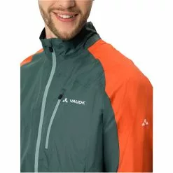 VAUDE Drop III Jacke Herren Petrol -Günstiges Fahrradjacken Geschäft vaude drop iii jacket men dusty forest 5