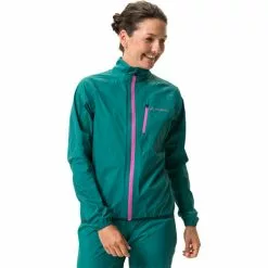 VAUDE Drop III Jacke Damen Grün -Günstiges Fahrradjacken Geschäft vaude drop iii jacket women wave 3