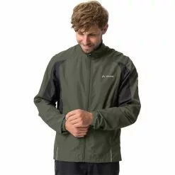 VAUDE Dundee Classic Zip-Off Jacke Herren Oliv -Günstiges Fahrradjacken Geschäft vaude dundee classic zip off jacket men khaki 3