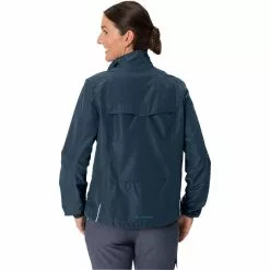 VAUDE Dundee Classic Zip-Off Jacke Damen Blau -Günstiges Fahrradjacken Geschäft vaude dundee classic zip off jacket women dark sea 4