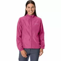 VAUDE Dundee Classic Zip-Off Jacke Damen Pink -Günstiges Fahrradjacken Geschäft vaude dundee classic zip off jacket women lychee 3