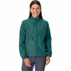 VAUDE Dundee Classic Zip-Off Jacke Damen Grün -Günstiges Fahrradjacken Geschäft vaude dundee classic zip off jacket women mallard green 3