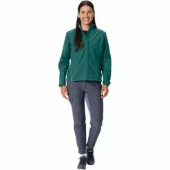 VAUDE Dundee Classic Zip-Off Jacke Damen Grün -Günstiges Fahrradjacken Geschäft vaude dundee classic zip off jacket women mallard green 5