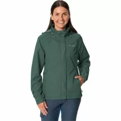 VAUDE Escape Bike Light Jacke Damen Petrol -Günstiges Fahrradjacken Geschäft vaude escape bike light jacket women dusty forest 4