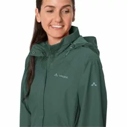 VAUDE Escape Bike Light Jacke Damen Petrol -Günstiges Fahrradjacken Geschäft vaude escape bike light jacket women dusty forest 6